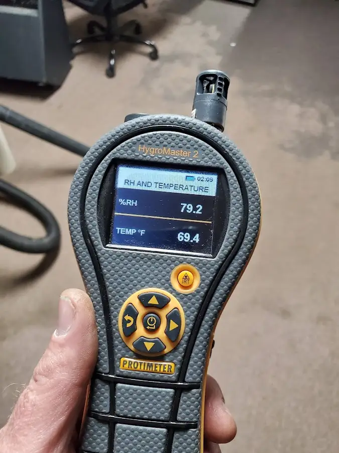 Moisture meter humidity assessment for Fire & Smoke Damage Restoration in Anoka